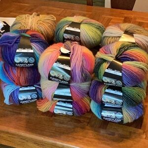 Lot of yarn- 18 complete new skeins